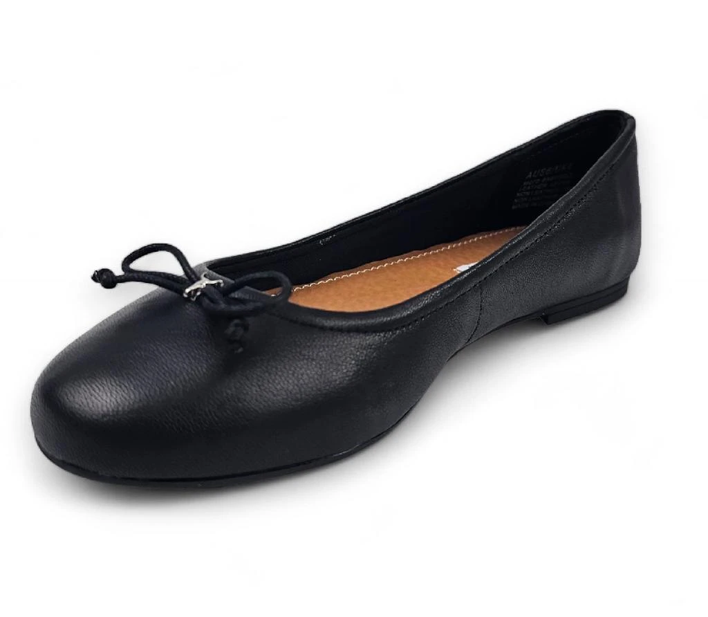 Windsorsmith Black Leather Mocassin Flat Shoes - Babydoll 4