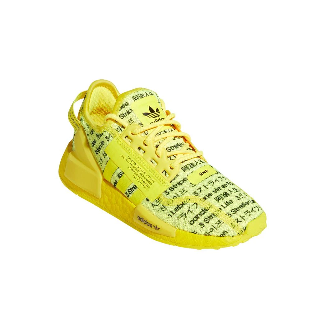 Adidas NMD R1 V2 Lace Up Sneakers (Big Kid) 2