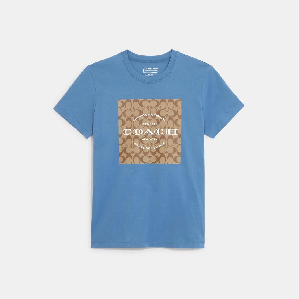 Coach Signature T Shirt 1