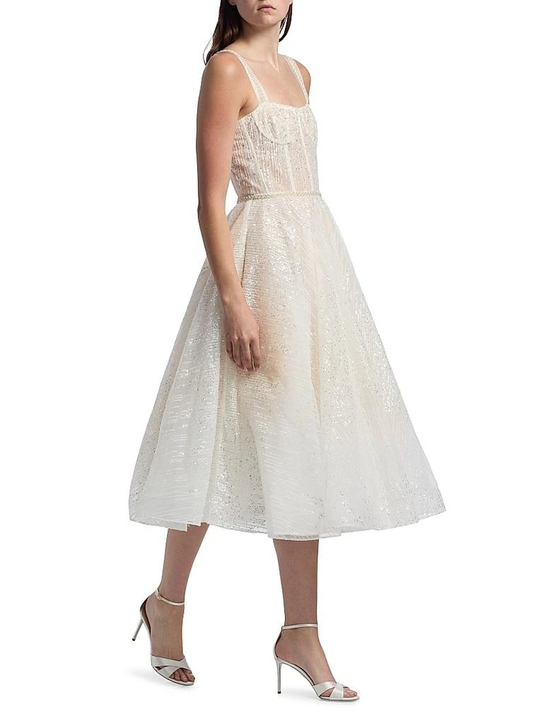 BRONX AND BANCO Mademoiselle Bridal Midi-Dress 4