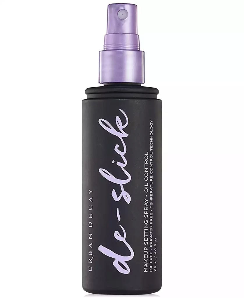 Urban Decay De-Slick Oil Control Mattifying Makeup Setting Spray, 4-oz. 4