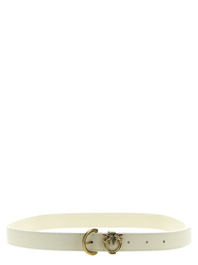 PINKO Pinko Love Birds Plaque Buckle Belt 1