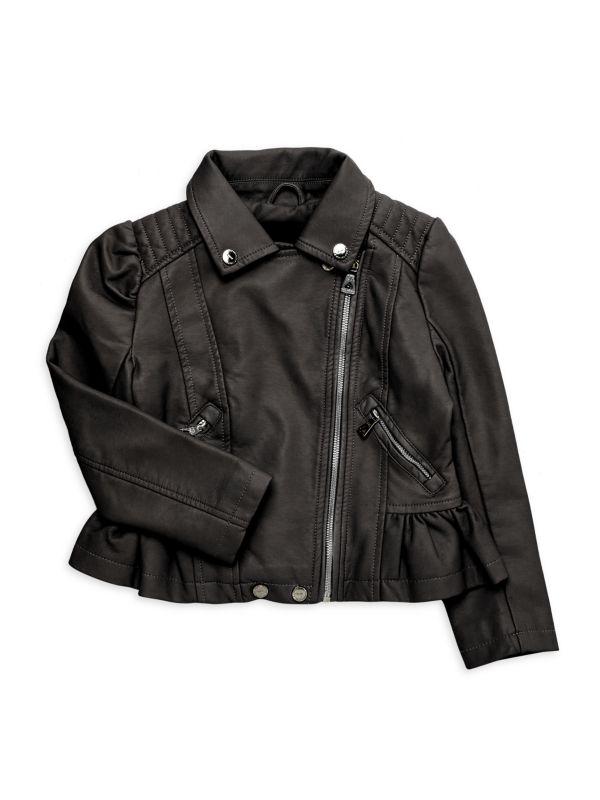 Urban Republic Little Girl's Faux Leather Moto Jacket