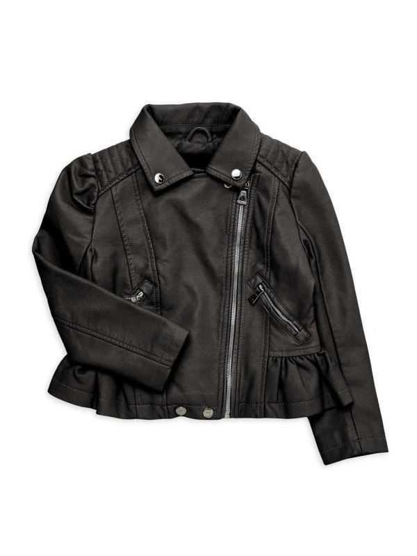Urban Republic Little Girl's Faux Leather Moto Jacket 1