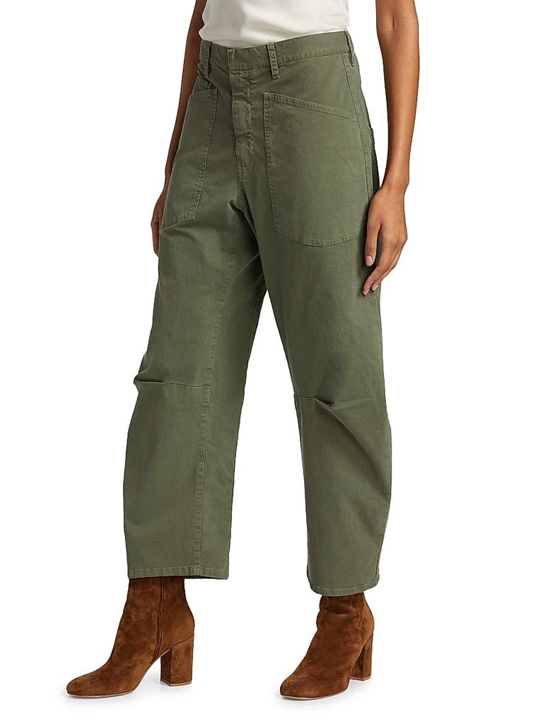 Nili Lotan Shon Cotton Twill Pants 4