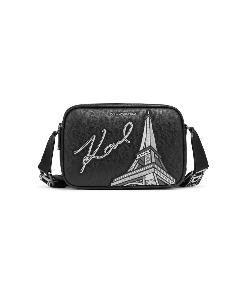 Karl Lagerfeld Paris MAYBELLE EIFFEL TOWER CAMERA CROSSBODY