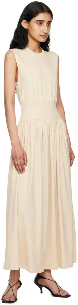Totême Off-White Sleeveless Midi Dress 4