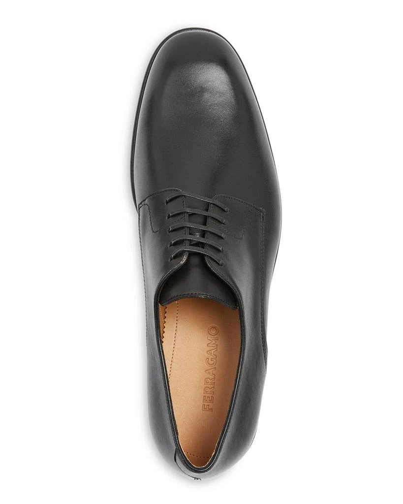 Salvatore Ferragamo Men's Fosco West Lace Up Leather Derby Shoes 9