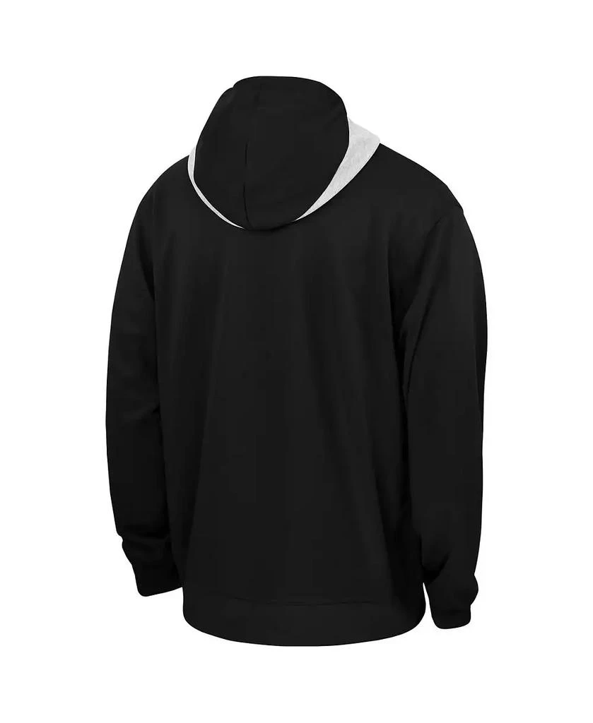 NIKE Men's Black TCU Horned Frogs Basketball Spotlight Performance Pullover Hoodie 2