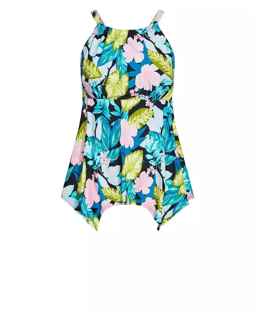 AVENUE Women's Hanki Print Tankini Top 3