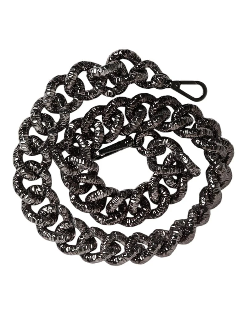 Dolce 
Gabbana Chain Logo Engraved Bag Shoulder Women
s Strap (Pre-Owned)