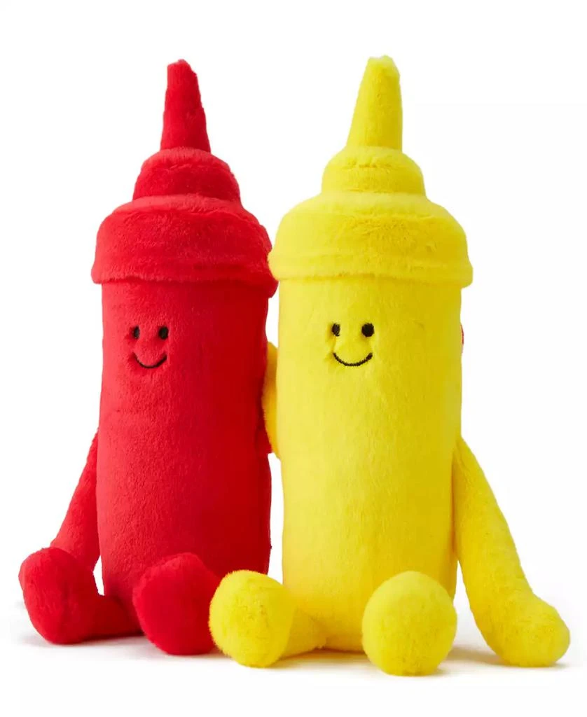 Geoffrey's Toy Box 10" Plush Ketchup and Mustard, Created for Macy's 1