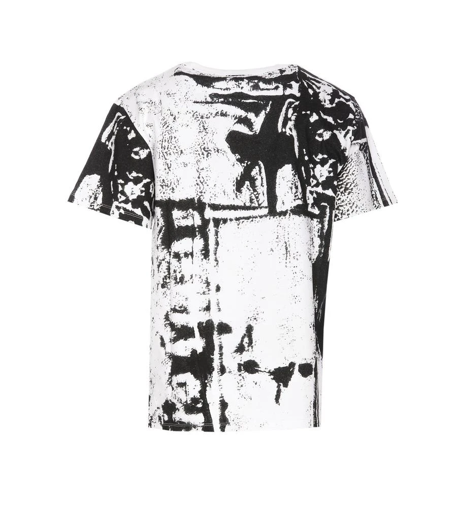 Alexander McQueen Alexander McQueen Graphic Print Crewneck T-Shirt 2