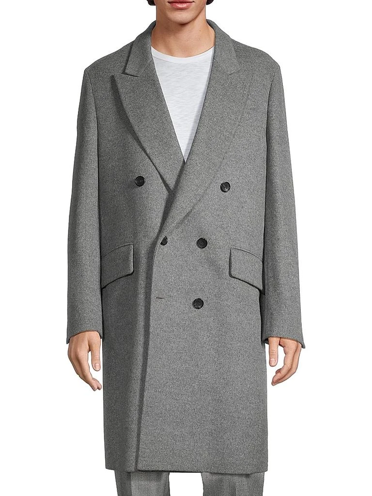 Cardinal of Canada Thomas Wool & Cashmere-Blend Double-Breasted Coat 3