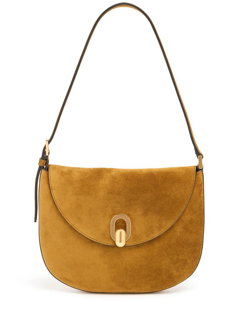 SAVETTE The Small Tondo Suede Hobo Bag