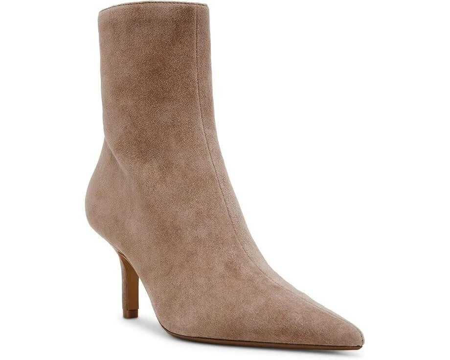 Steve Madden Alston ALST01S1-272 Bootie Women 8.5 Taupe Suede Ankle Boots ZPO917 1
