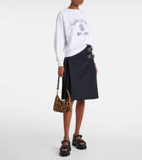 Prada Monolith platform sandals 3