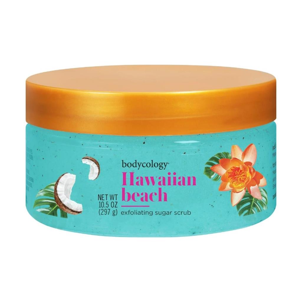 bodycology 10.5 oz Hawaiian Beach Exfoliating Sugar Scrub for Women
