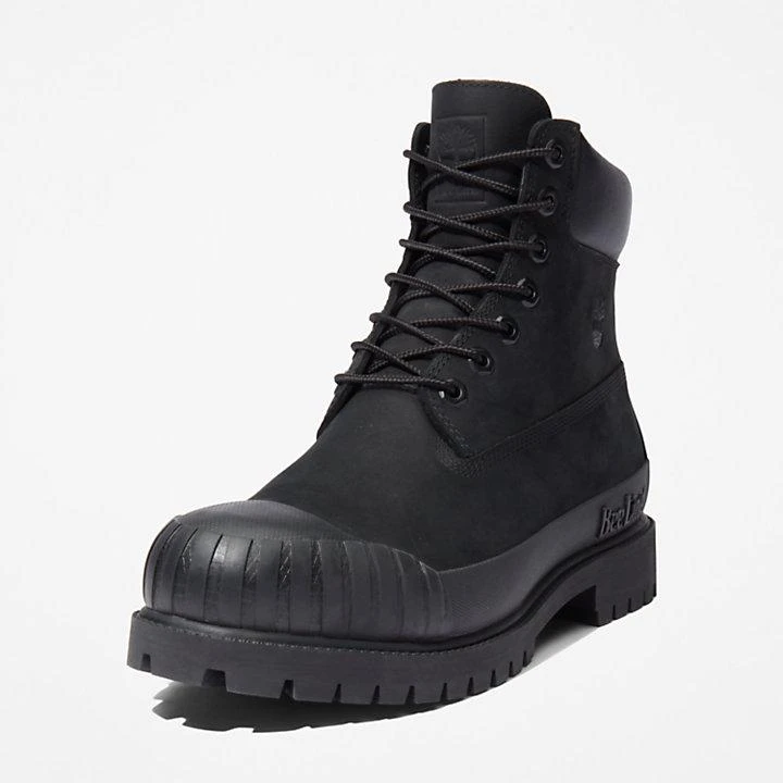 Timberland Bee Line x Timberland Premium® 6 Inch Rubber-Toe Boot for Men in Black 9