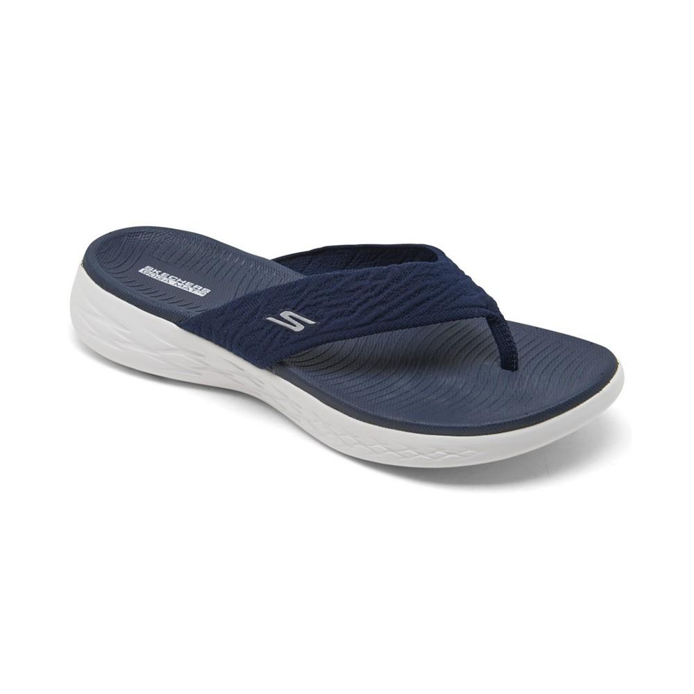 Skechers Women's On The Go 600 Sunny Athletic Flip Flop Thong Sandals from Finish Line