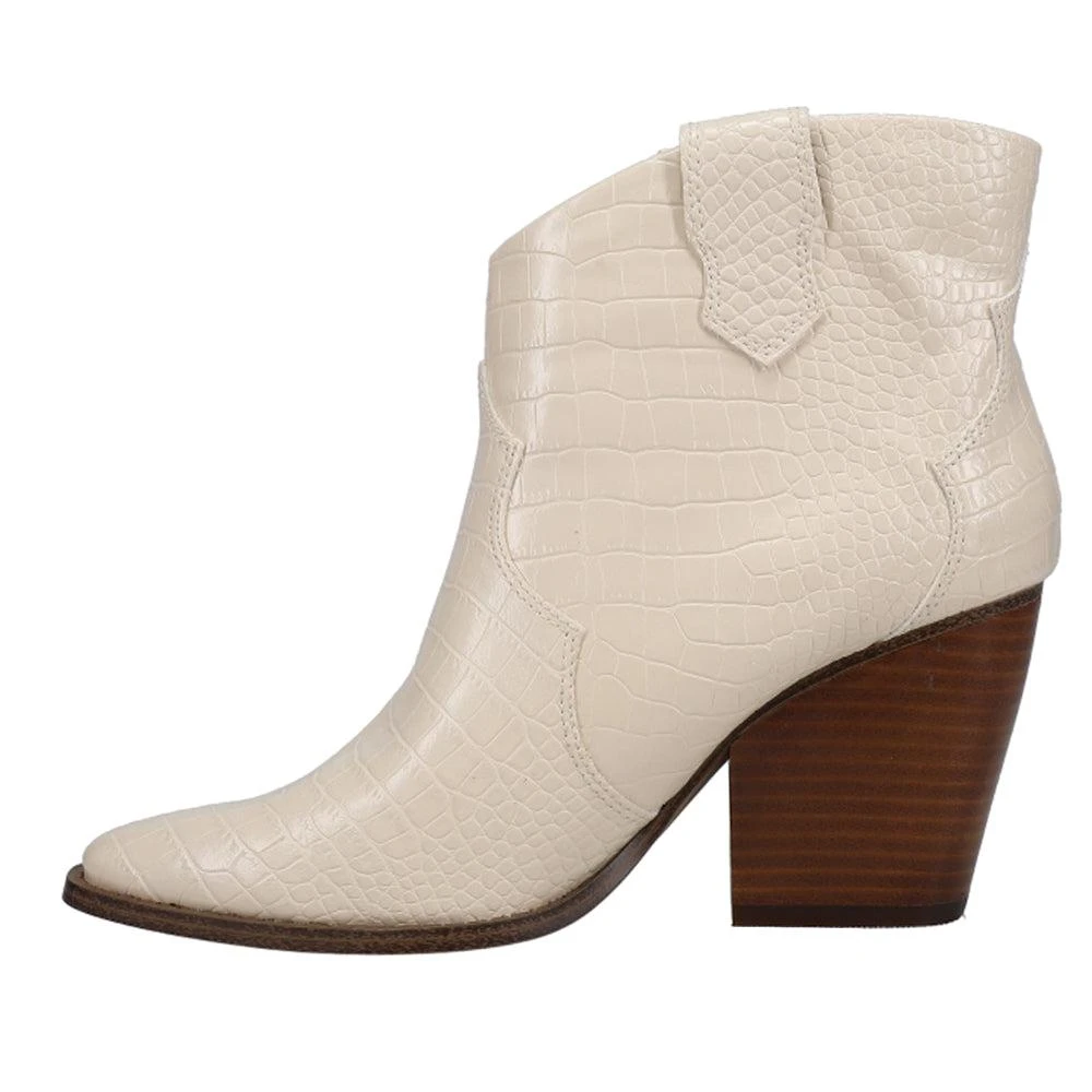 Chinese Laundry Bonnie Croc Square Toe Pull On Booties 3