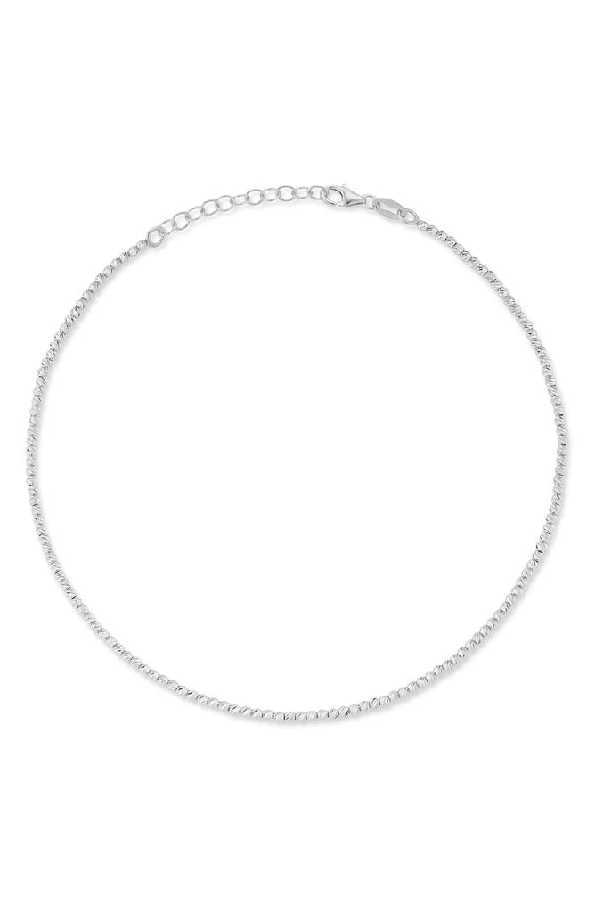 Ember Fine Jewelry 14K White Gold Beaded Bracelet