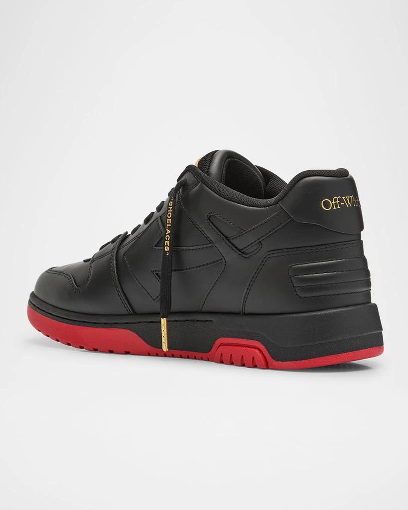 Off-White Men's Out of Office Exclusive High-Top Sneakers 4