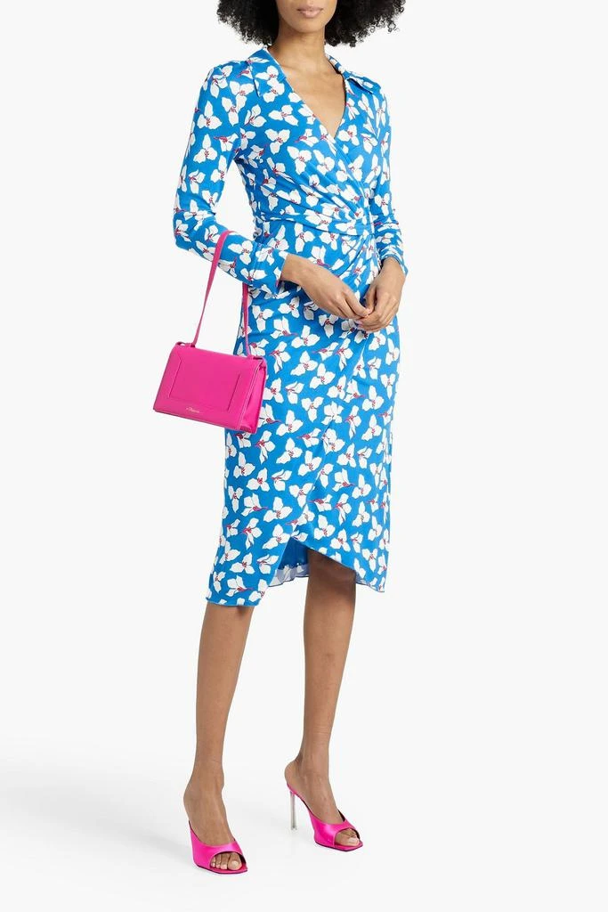 DIANE VON FURSTENBERG Palmira wrap-effect floral-print stretch-jersey dress 2