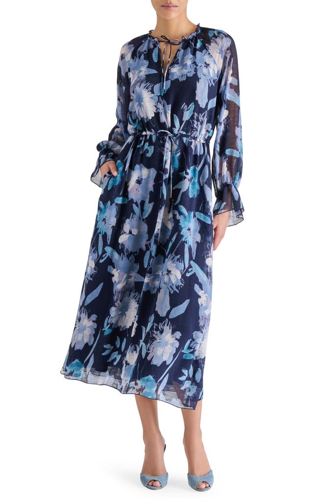 Steve Madden Elexa Long Sleeve Midi Dress