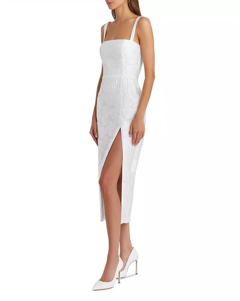 Amanda Uprichard Amanda Uprichard - Monica Jacquard Flower Midi Dress 3