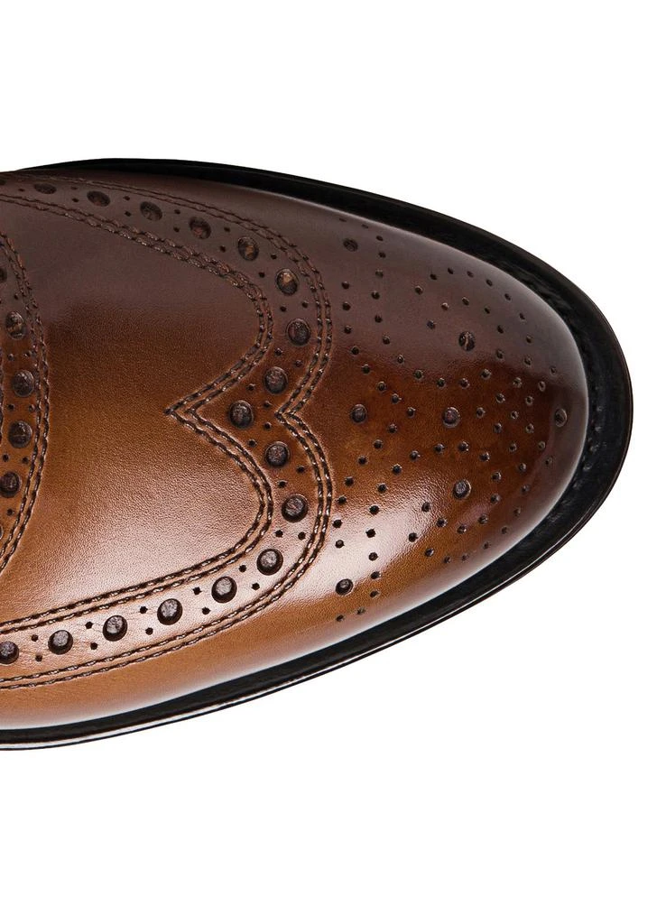 Santoni Leather Oxford shoes 4