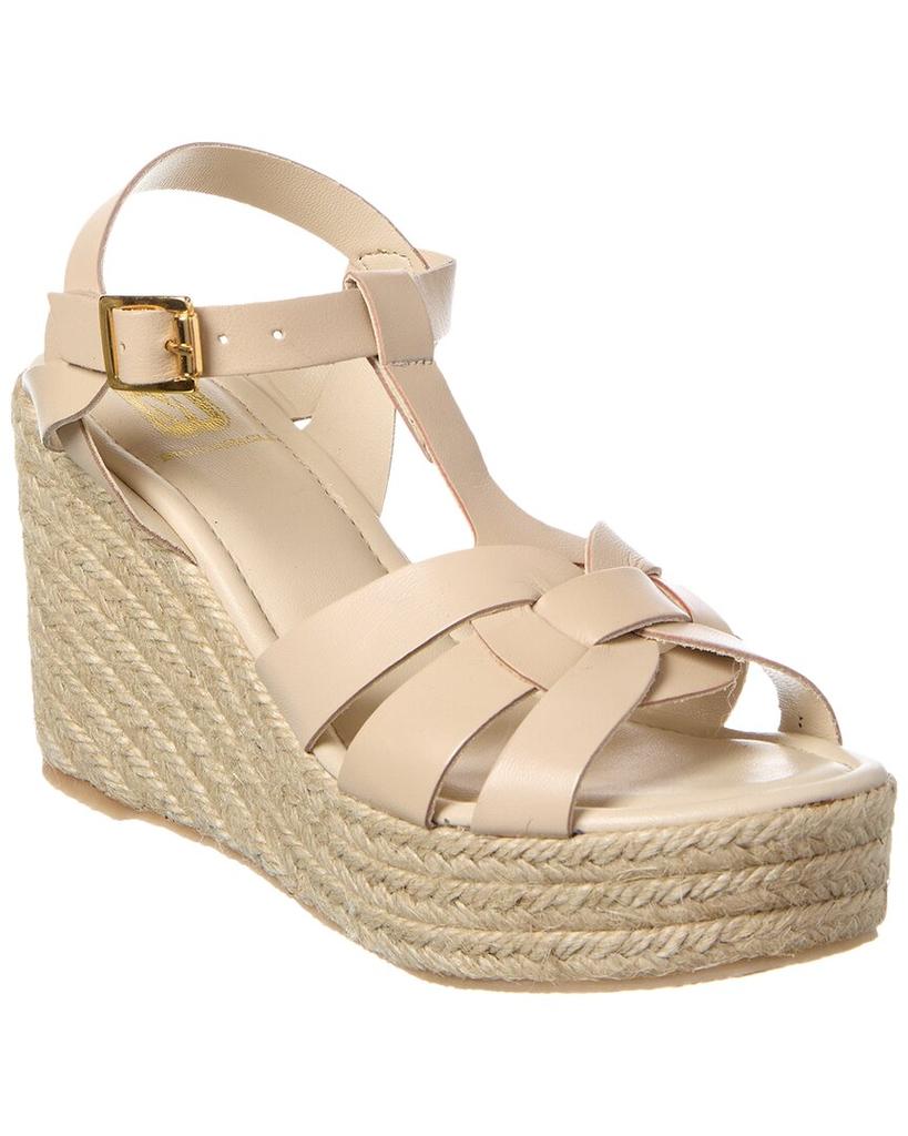 M by Bruno Magli Estra Leather Wedge Sandal