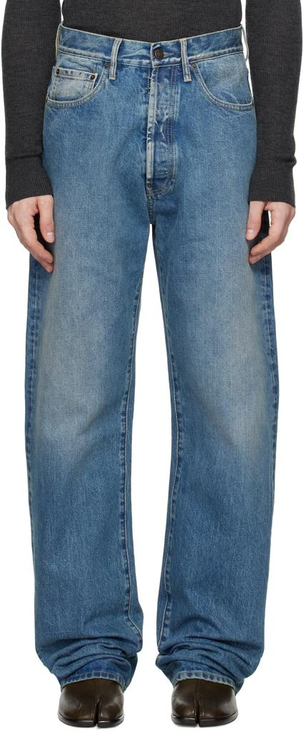 MAISON MARGIELA Blue 14 Oz Origin Jeans 1