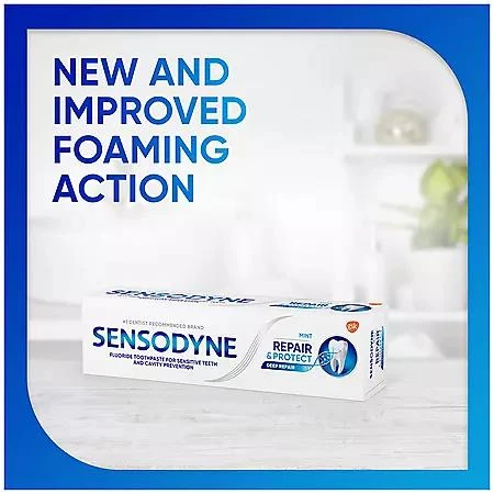 Sensodyne Sensodyne Repair & Protect Toothpaste for Sensitive Teeth, 3.4 oz., 5 pk. 9