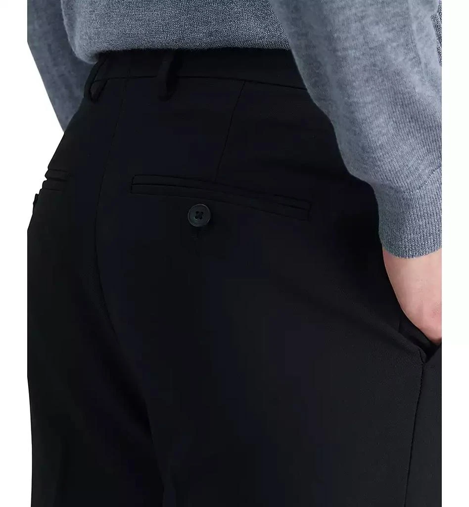 Haggar Men’s Premium Comfort Straight-Fit 4-Way Stretch Wrinkle-Free Flat-Front Dress Pants 6