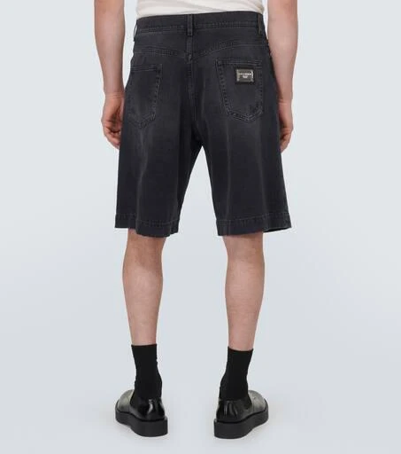 Dolce 
Gabbana Distressed denim shorts 4