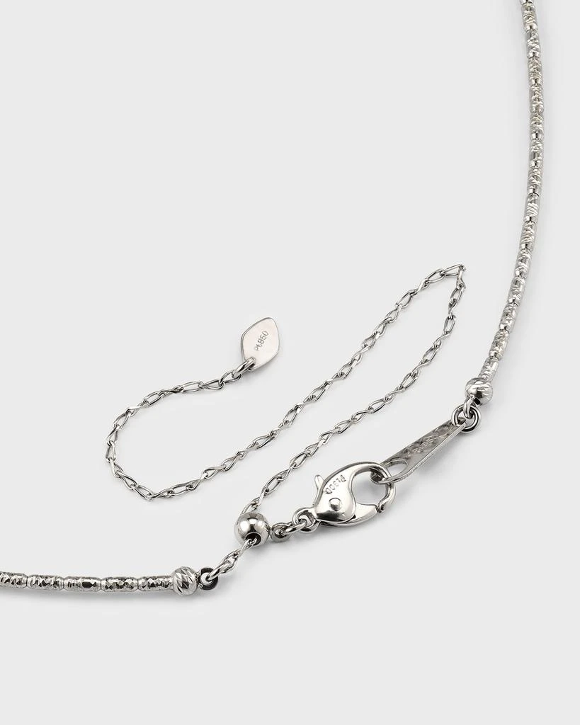 Platinum Born Platinum Graduated Ball Necklace 4