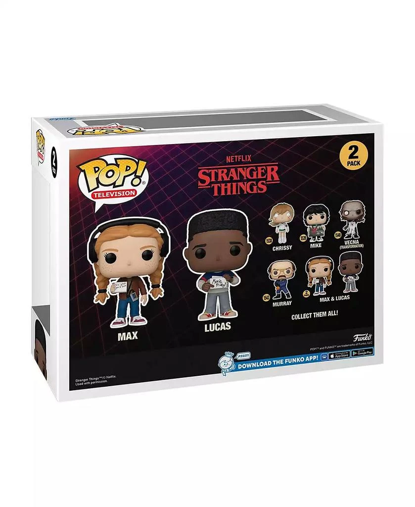 Funko Stranger Things Two-Pack Max Lucas Pop Vinyl Figure Set 3