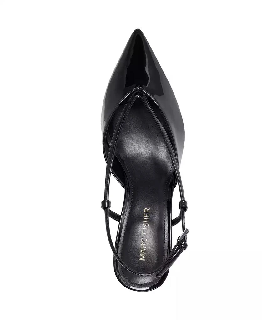 Marc Fisher Women's Avila Slingback Kitten Heel Pumps 4