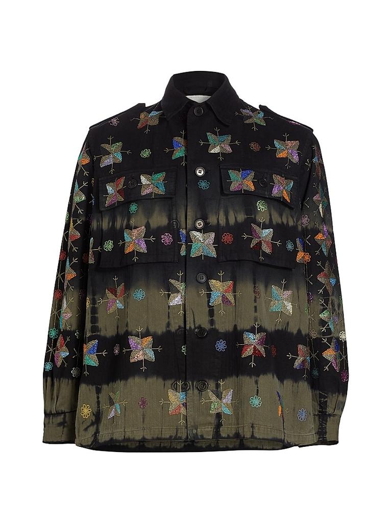 Libertine Atlas Mountains Tie-Dye Cotton Jacket