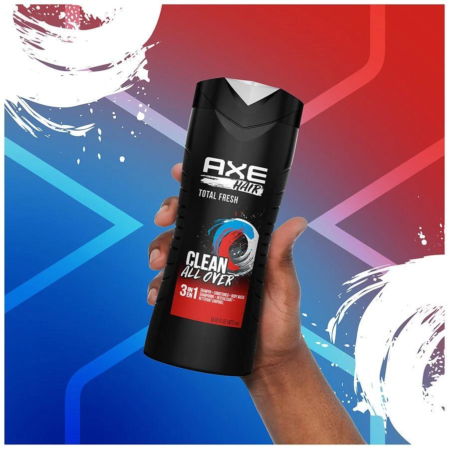 AXE 3-in-1 Body Wash, Shampoo & Conditioner Total Fresh 9