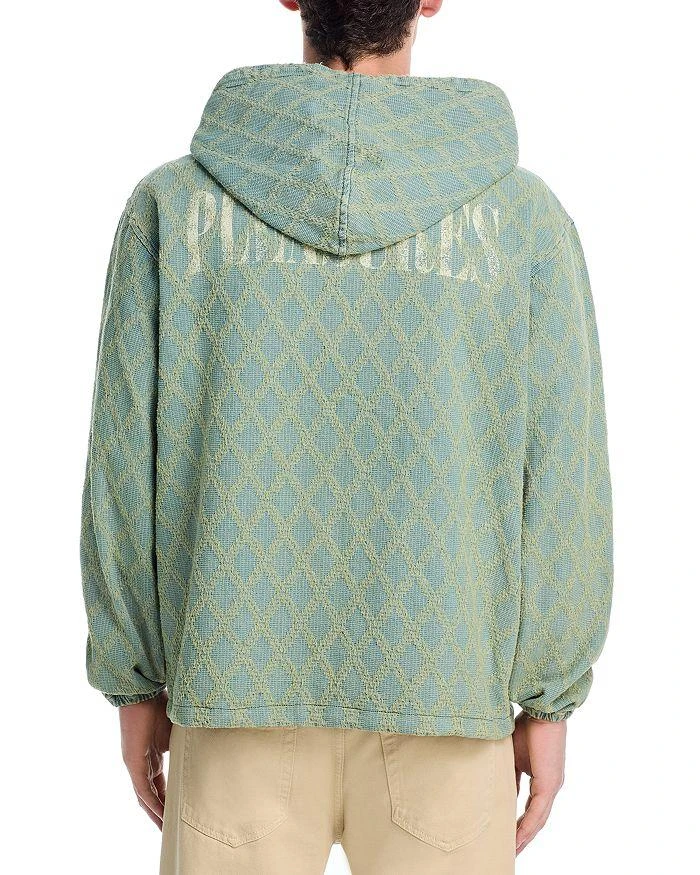 Pleasures Diamond Jacquard Regular Fit Zip Hoodie 3