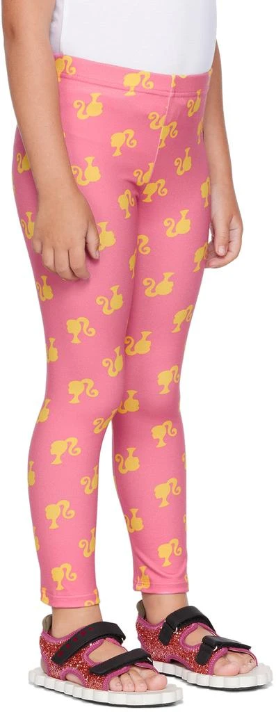 FLAKIKI SSENSE Exclusive Kids Pink Barbie Silhouette Leggings 2