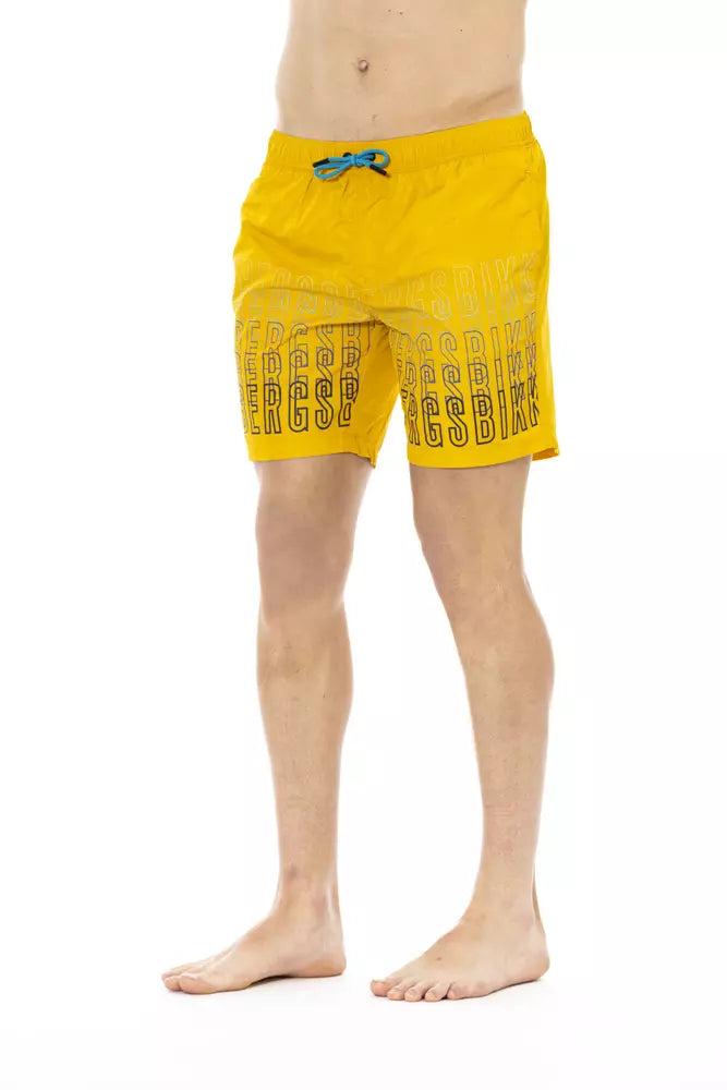 BIKKEMBERGS Polyester Men Swim Men's Short