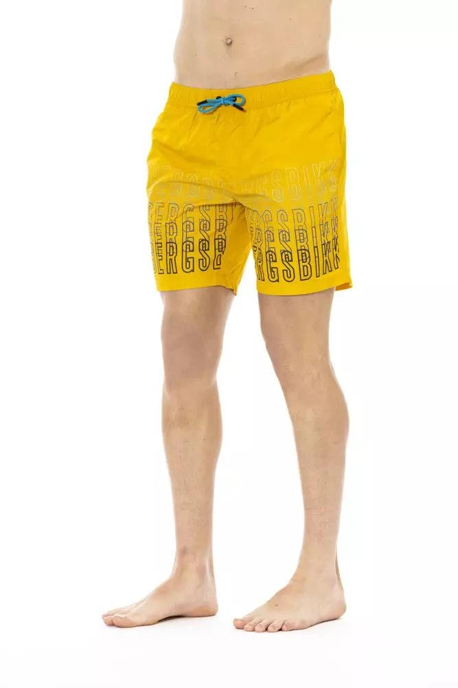 BIKKEMBERGS Polyester Men Swim Men's Short 2