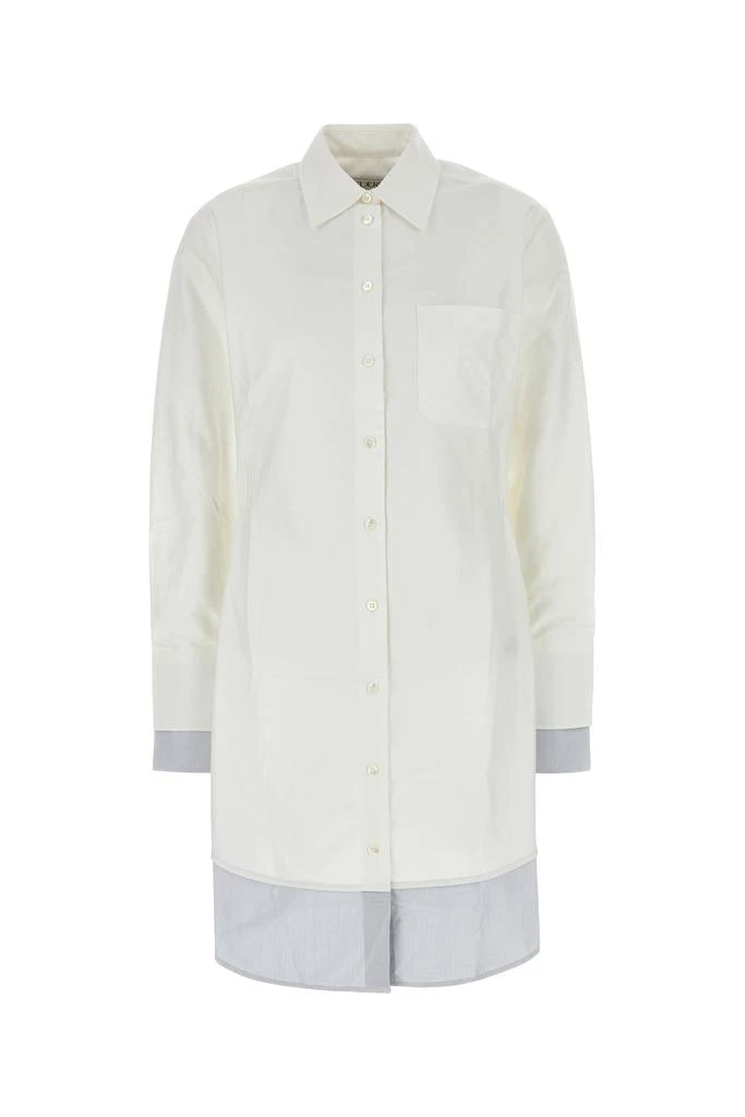 JW Anderson White oxford shirt dress 1