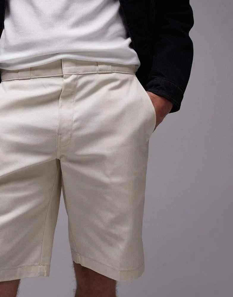 DICKIES Dickies 874 straight fit work shorts in off white 5