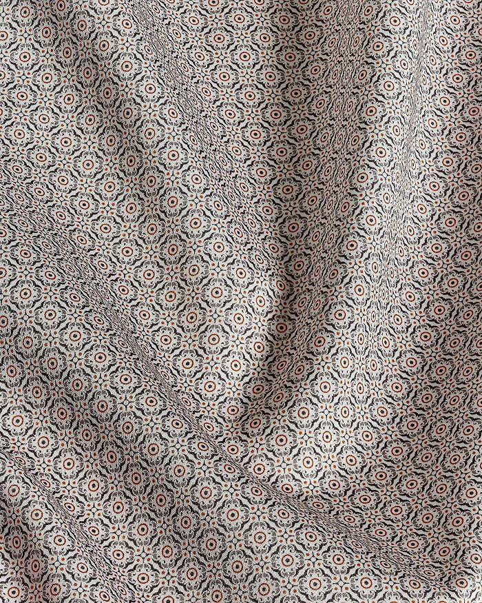 David Donahue Regular Fit Geometric Print Sport Shirt 3