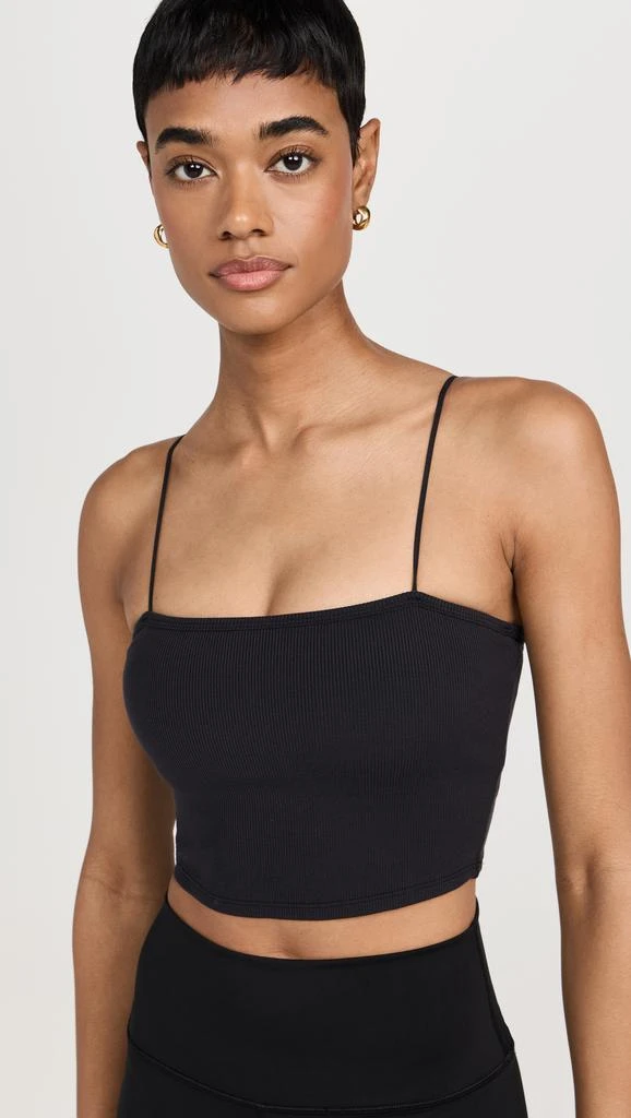 Alo Yoga Goddess Ribbed Bandeau Top