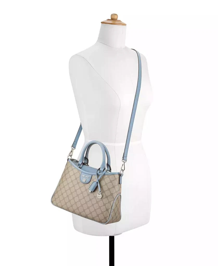 Nine West Kiley Removable Strap Medium Satchel Bag 2